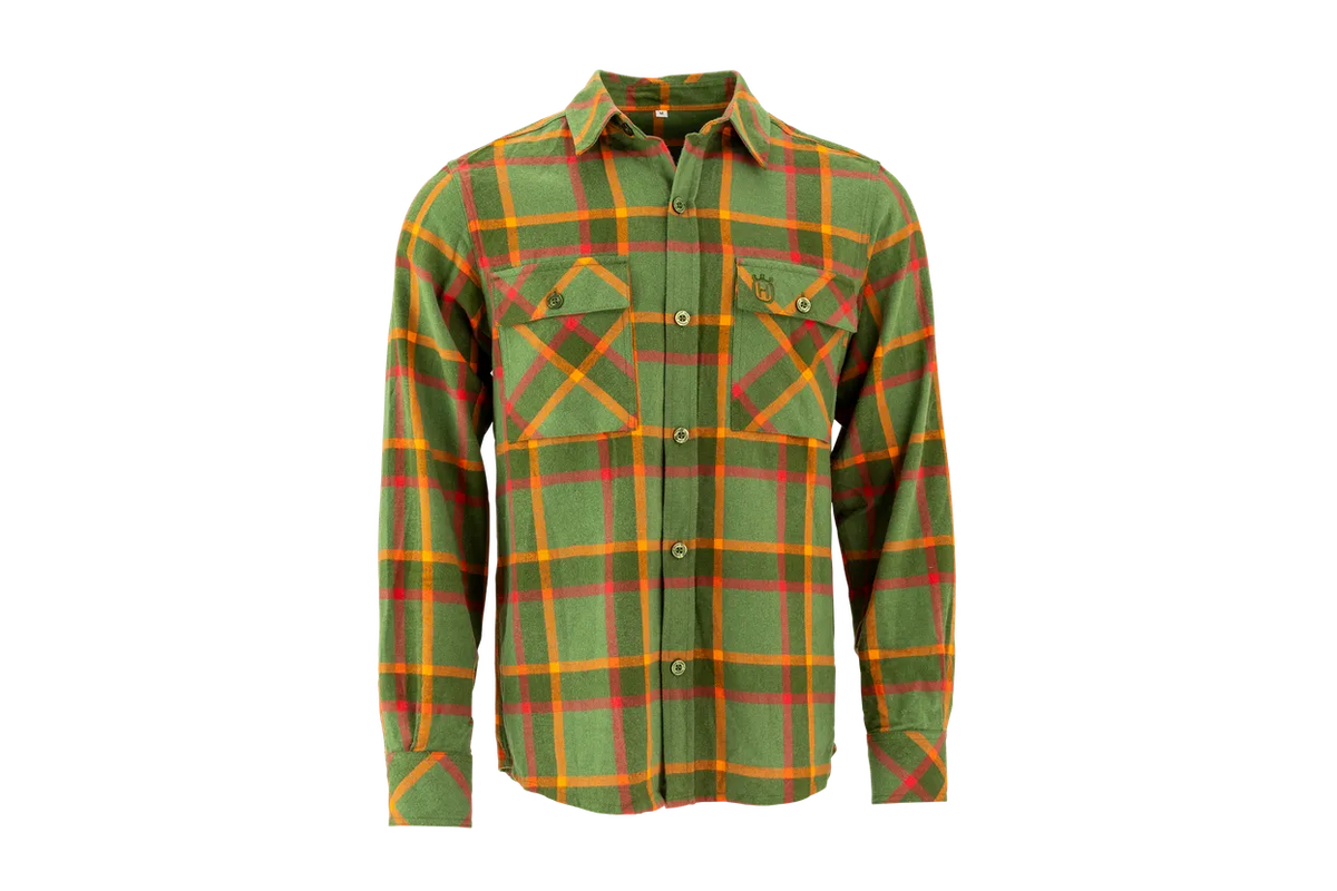 HUSQVARNA - Camicia in flanella