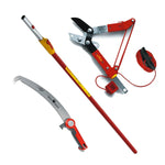 WOLF - Set manico ZMV4 + Segaccio per rami Power Cut Saw Pro 370 + Svettatoio RCM